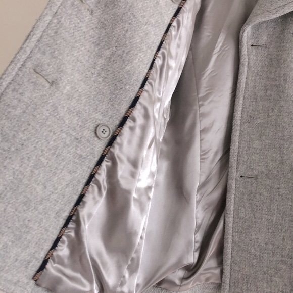 J.Crew Double Breasted Majesty Stadium Wool Coat - Picture 6 of 7